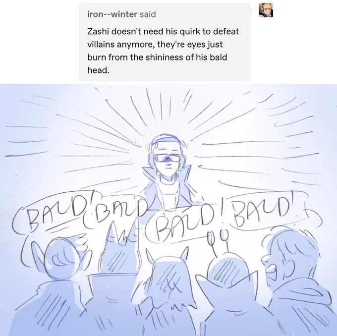bald mic saga 5 #presentmic #bnha 