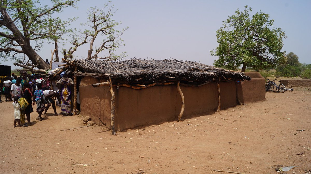 Papakraazy's tweet photo. I want to climb Mt Kilimanjaro next year as a fund raiser to build a classroom block  to replace this mud structure for the children in my adopted village Zogsa. https://t.co/istOpBxipA