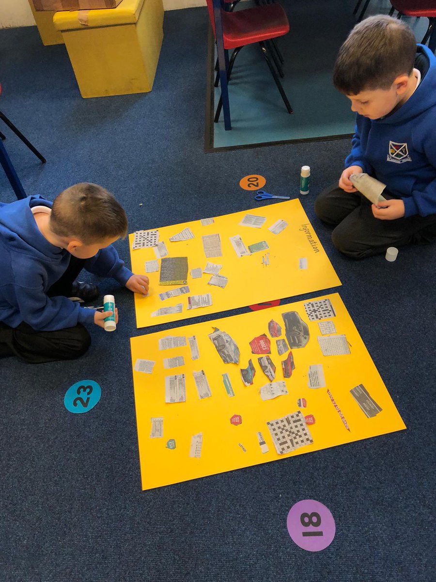 StAndrewsFraser's tweet photo. P2G carried out a traffic survey and recorded results using tally marks. We searched newspapers and collected different information like weather forecasts, football league tables and TV guides. We sorted ponies and teddies into colour groups and displayed results on bar graphs. https://t.co/koxPP2Yn76