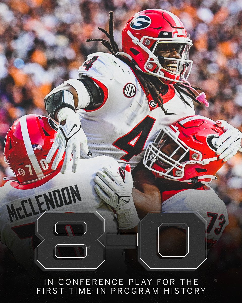 No. 1 <a href="/GeorgiaFootball/">Georgia Football</a> makes program history 😤😤