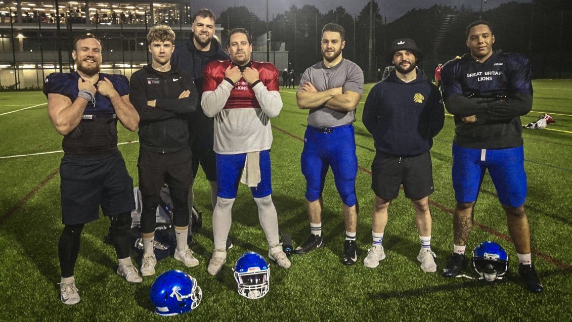 ManchesterTitan's tweet photo. We had a strong representation at GB Lions practice today 🦁🇬🇧

#OneClubOneFuture https://t.co/q0akhFEYC3