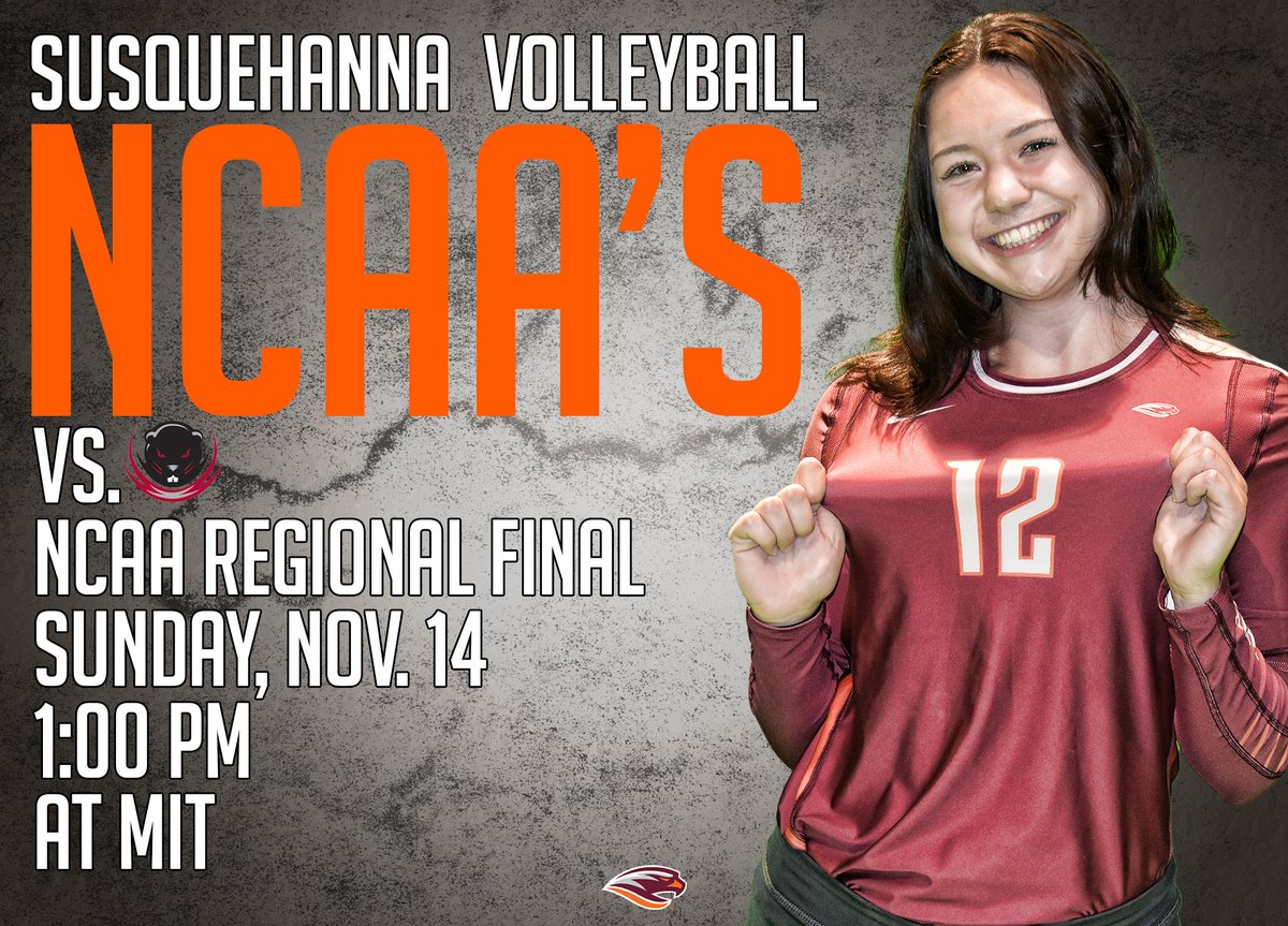 GOSusqU's tweet photo. VB | First serve coming up, #SUVB vs. MIT, spot in the NCAA Final 8 next weekend!
Let's. Do. This!!
Tune in here! https://t.co/4BvYH5FXEo
#AllIn // #GoSU // #RiverHawkPride // #d3vb https://t.co/iysPUovyhS
