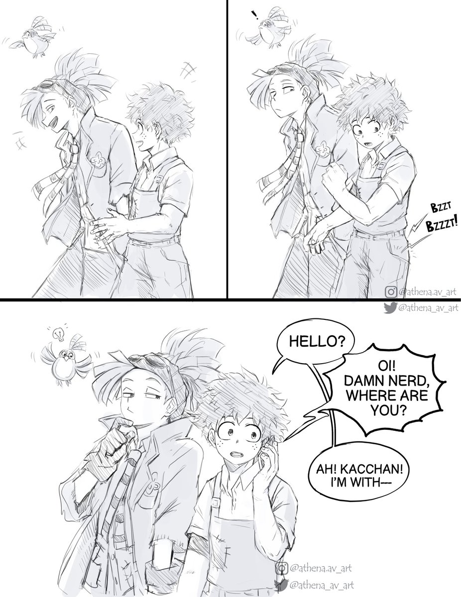 Part 1/2 - Fast little comic for today. You asked for it and i have to do it 🤭
.
#sketch #comics #BNHA #bakudeku #BokuNoHeroAcademia #MHAWHM #MHA 