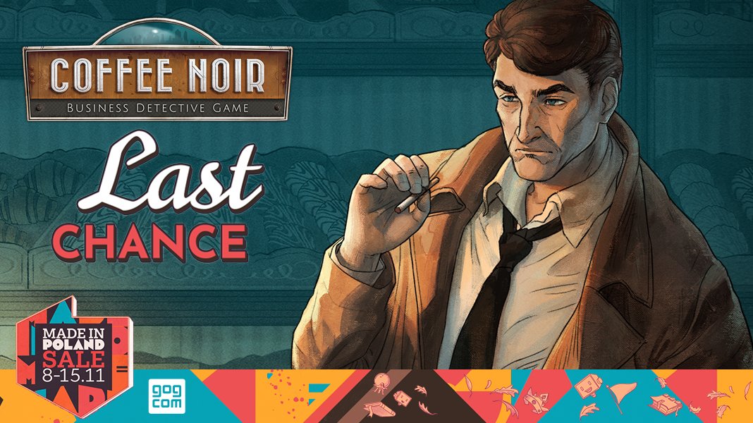 Coffee Noir - Business Detective Game tweet media