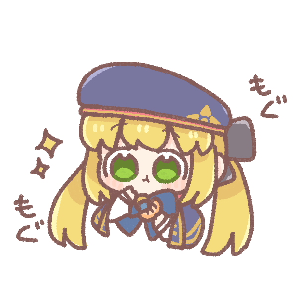 artoria caster (fate) ,artoria caster (second ascension) (fate) ,artoria pendragon (fate) 1girl solo green eyes hat blonde hair white background twintails  illustration images