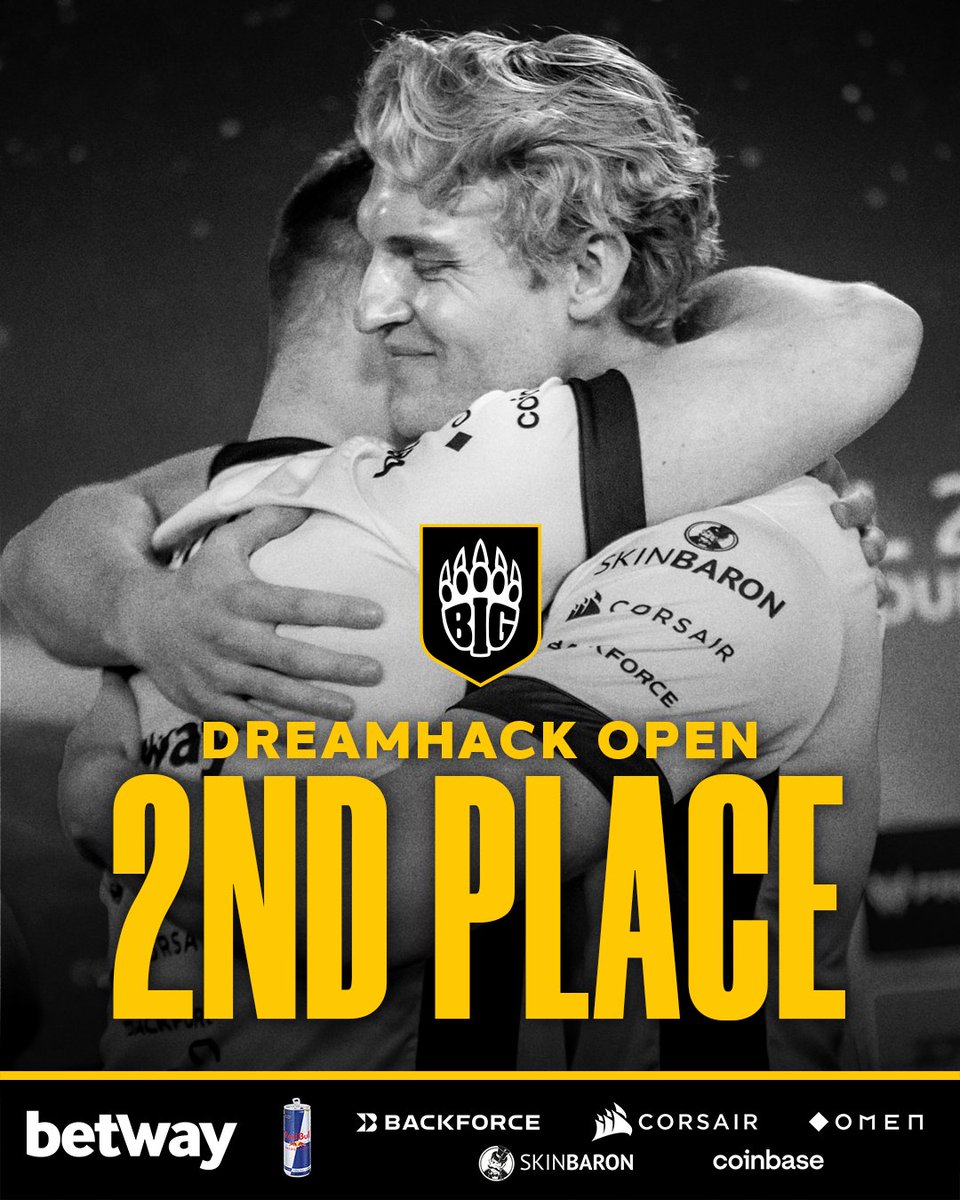 BIGCLANgg's tweet photo. A tough series for us. We lose 0-3 against @FNATIC in the final of #DHO47 and thus finish the tournament on second place. GGWP.
Heads up boys, we had a strong run nevertheless. ๐ช https://t.co/fa0QpTj1FG