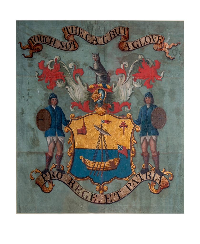 CMacphersonM's tweet photo. Am Bratach Uaine | The Green Banner is an object of legend, and it is said that Macphersons are victorious whenever they are led by their Chief under the Green Banner.
To find out why visit our website: https://t.co/R4dWBx2c27
@JDB1745 | #AmBratachUaine #ObjectShowcase https://t.co/U45dxBr140