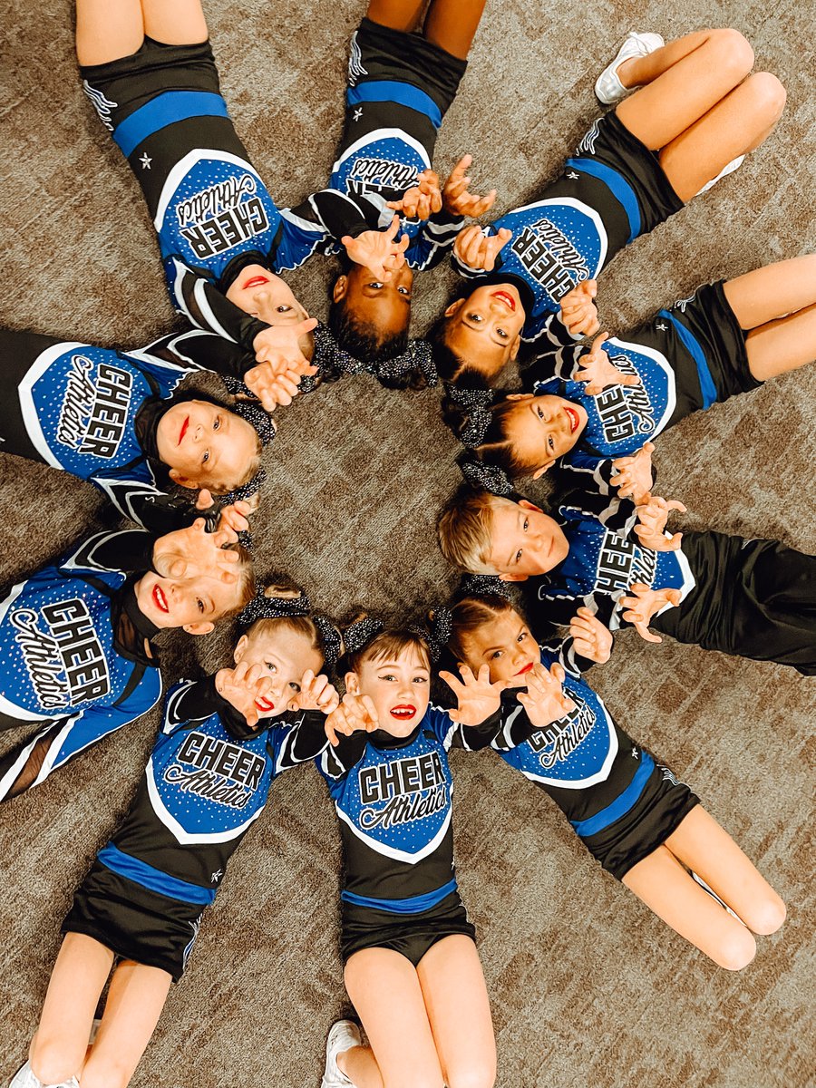 CA_Catalyst's tweet photo. It’s competition day!!! 💙🐾 #CheerAthletics #NTASGU https://t.co/eu0nuR5yJE