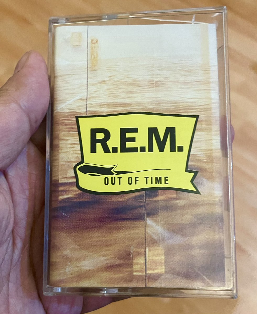 horizonteaudio's tweet photo. Otro clásico: R.E.M con Out Of Time.
Formato: cassette.
🎧

#rem #cassette #music #música https://t.co/J4K0raMTQU