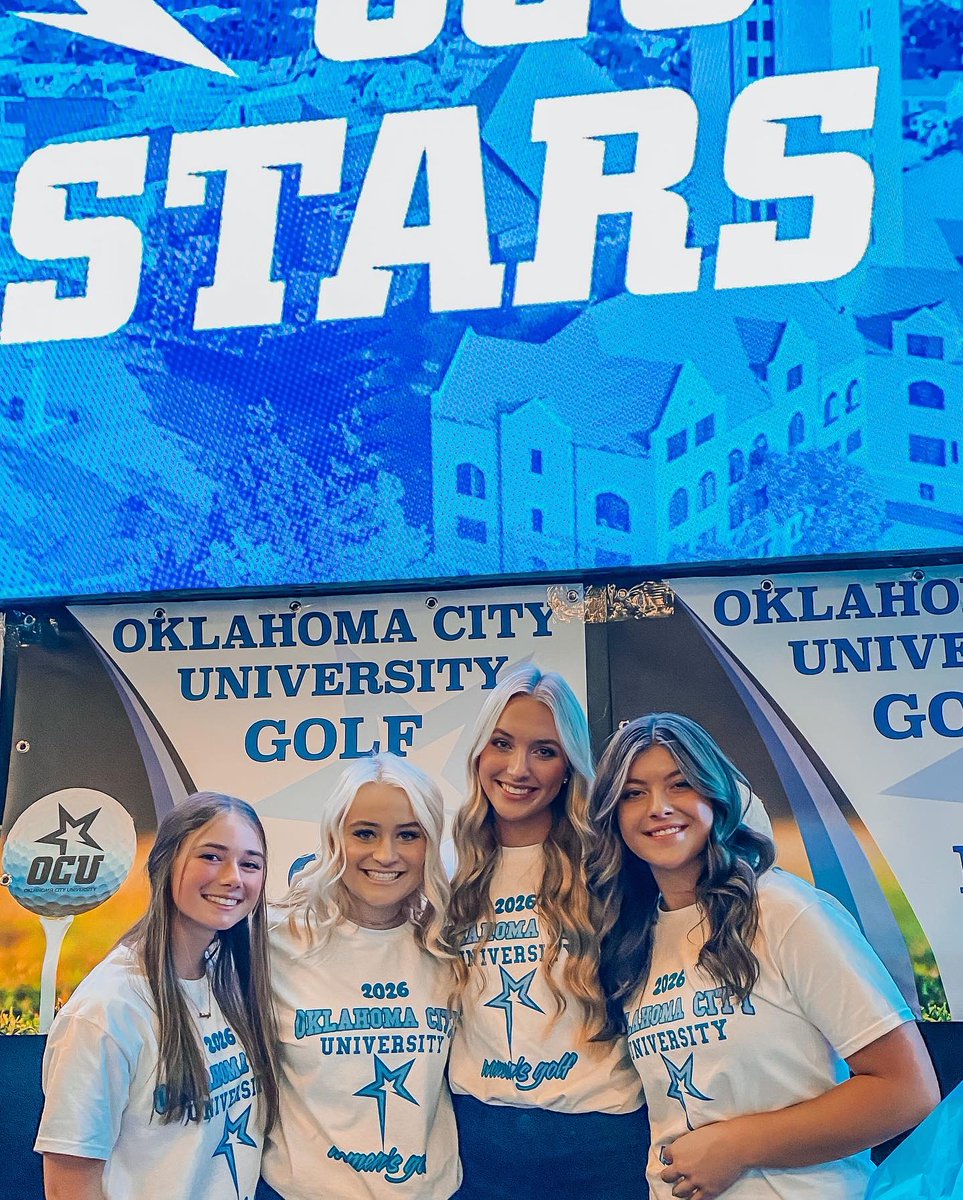 aubreyhouse14's tweet photo. BEYOND BLESSED!!! so grateful for this opportunity!!! #gostars #COMMITTED @OCUWomensGolf https://t.co/6ncv7AUVvD