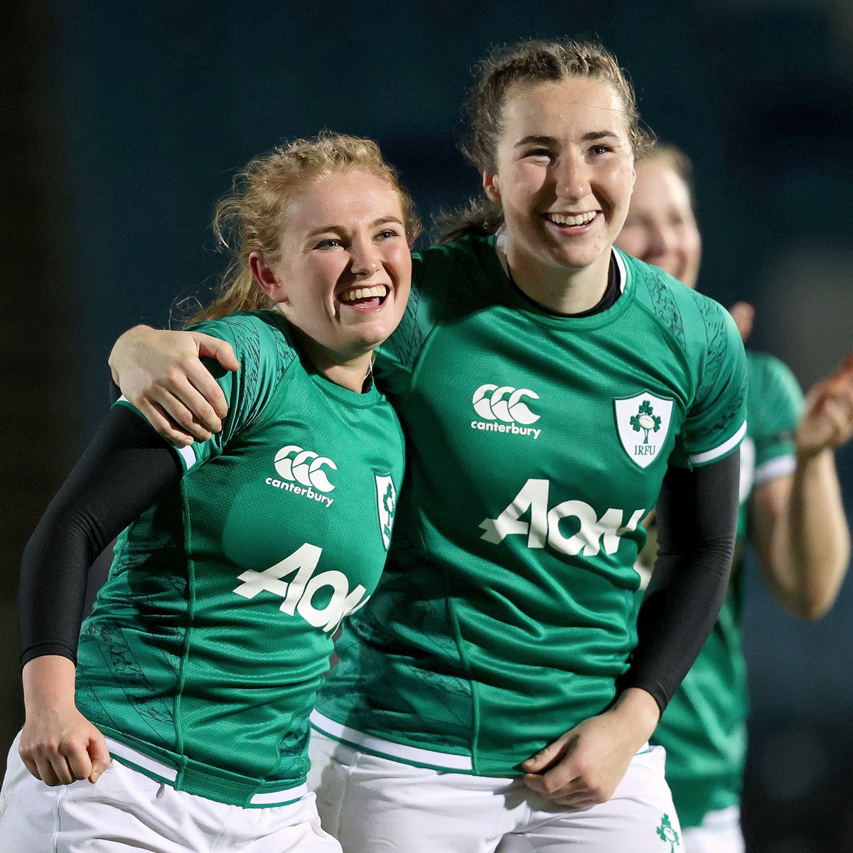 𝐓𝐡𝐞 𝐩𝐞𝐫𝐟𝐞𝐜𝐭 𝐰𝐞𝐞𝐤𝐞𝐧𝐝 ✅

Two big wins, two special occasions, and we can't wait to do it all again next week! 🙌

#IrishRugby | #ShoulderToShoulder