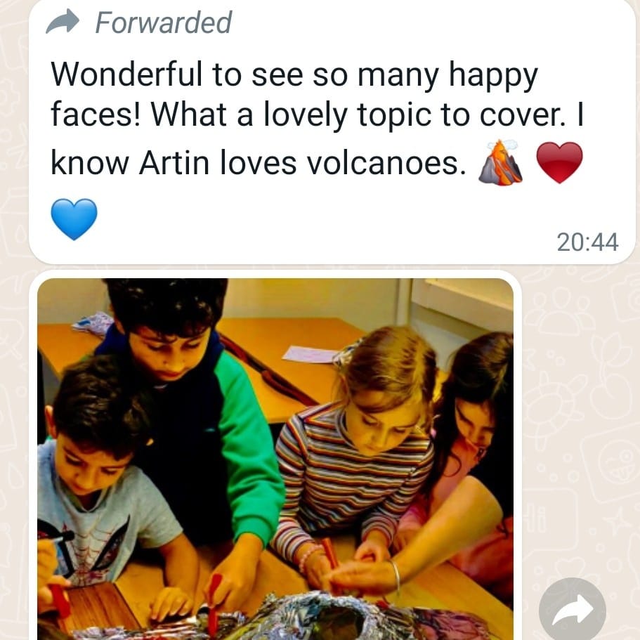 SchoolRustam's tweet photo. واحد کار. کلاس پیش دبستانی. آتشفشان🌋
Reception learning about volcanos 🌋
#آتشفشان #مدرسه_فارسی_لندن #زبان_فارسی #فارسی_زبان #کلاس_فرسی #تدریس_زبان_فارسی #آموزش_فارسی
#volcano #persianclasses #persianschoollondon #persianclasses #farsischool #farsiclasses #farsilessons https://t.co/x7rCCYd3yW