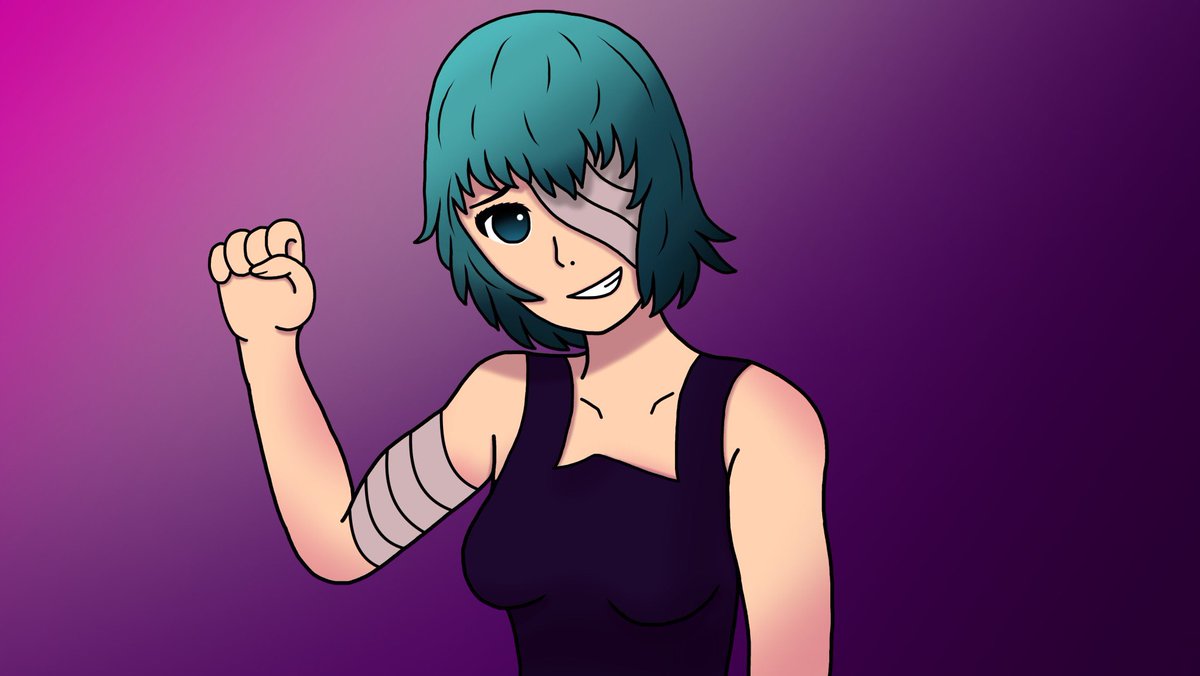 DoodlesDemonic's tweet photo. Hereโs a commission for @Bloodsword7 of the excellent Sei from VA-11 Hall-A!
Stella just asked her to give us a flex. Thank you Stella ๐
#va11halla #Sei #SeiAsagri #WaifuBartending #DDDraws https://t.co/6mMZB11sTc