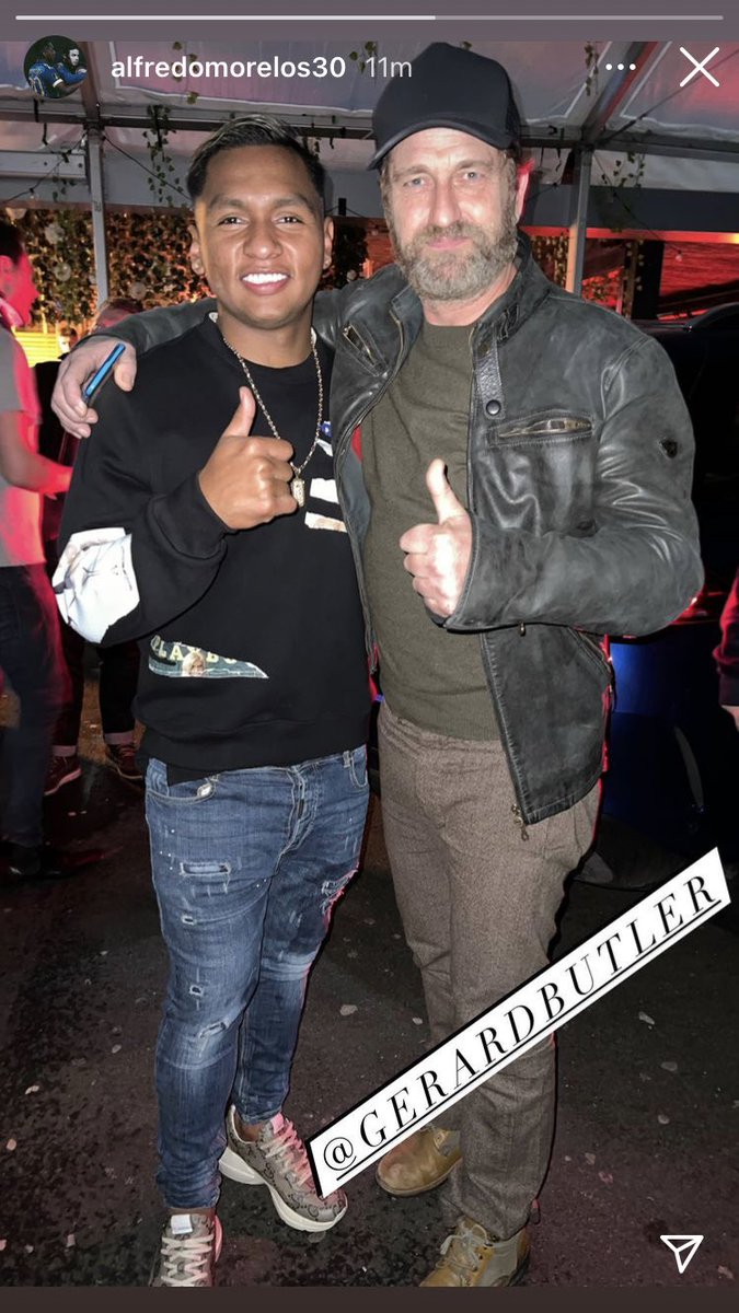 AlexRobertson95's tweet photo. Someone tell me this isny Morelos wae Gerard Butler in Sanctuary https://t.co/lMm1cREijI
