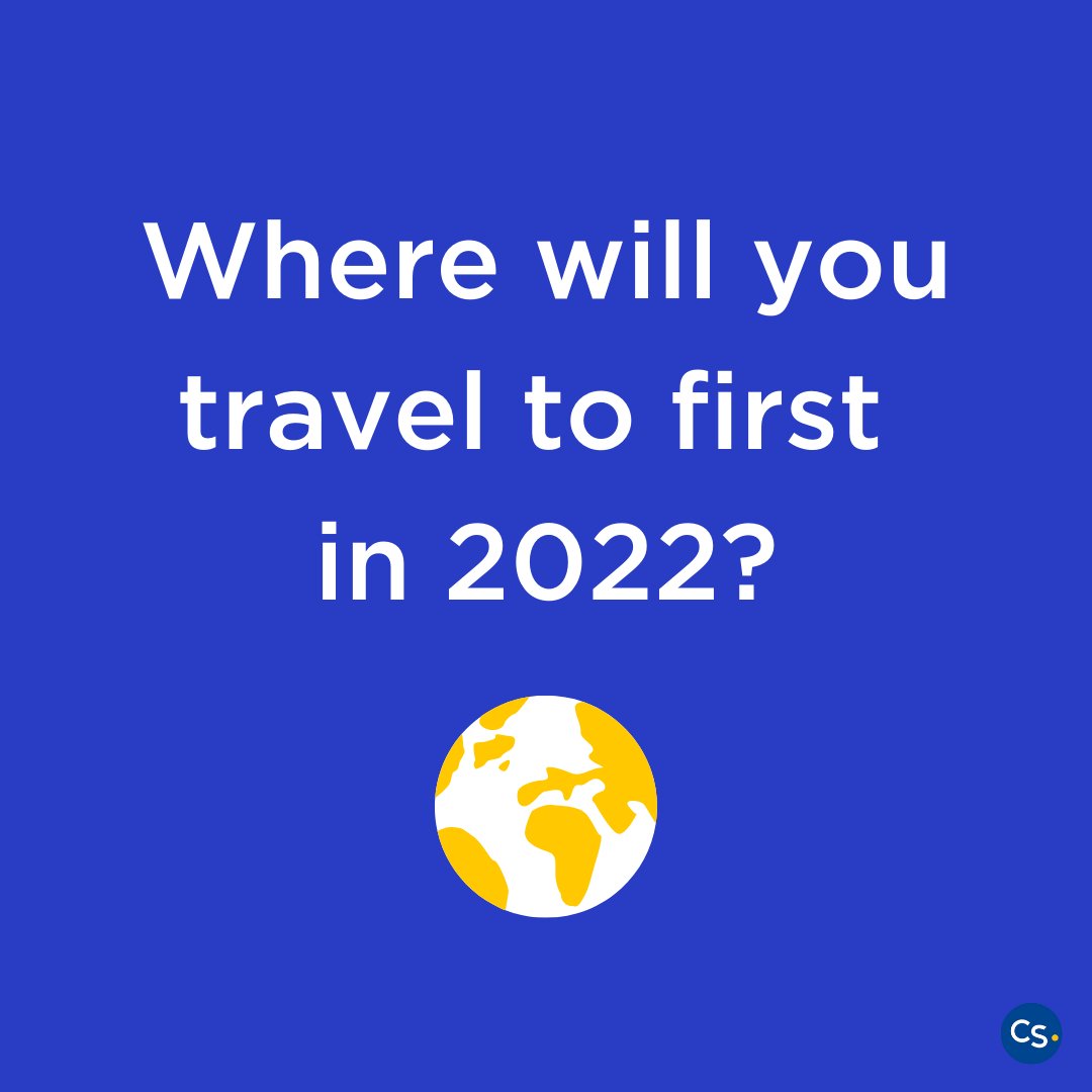 Making grand plans for 2022 or still dreaming of your next grand adventure? 🤔 🌍 💭 
⠀
👇 Let us know in the COMMENTS 👇 where in the world you hope to explore in the new year ✨  
⠀
#csmyway