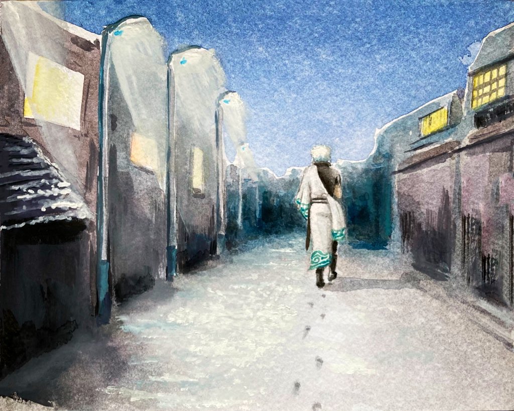 SukonbuCo's tweet photo. Art from this year (both digital and watercolors) https://t.co/wOgc1qZHwL