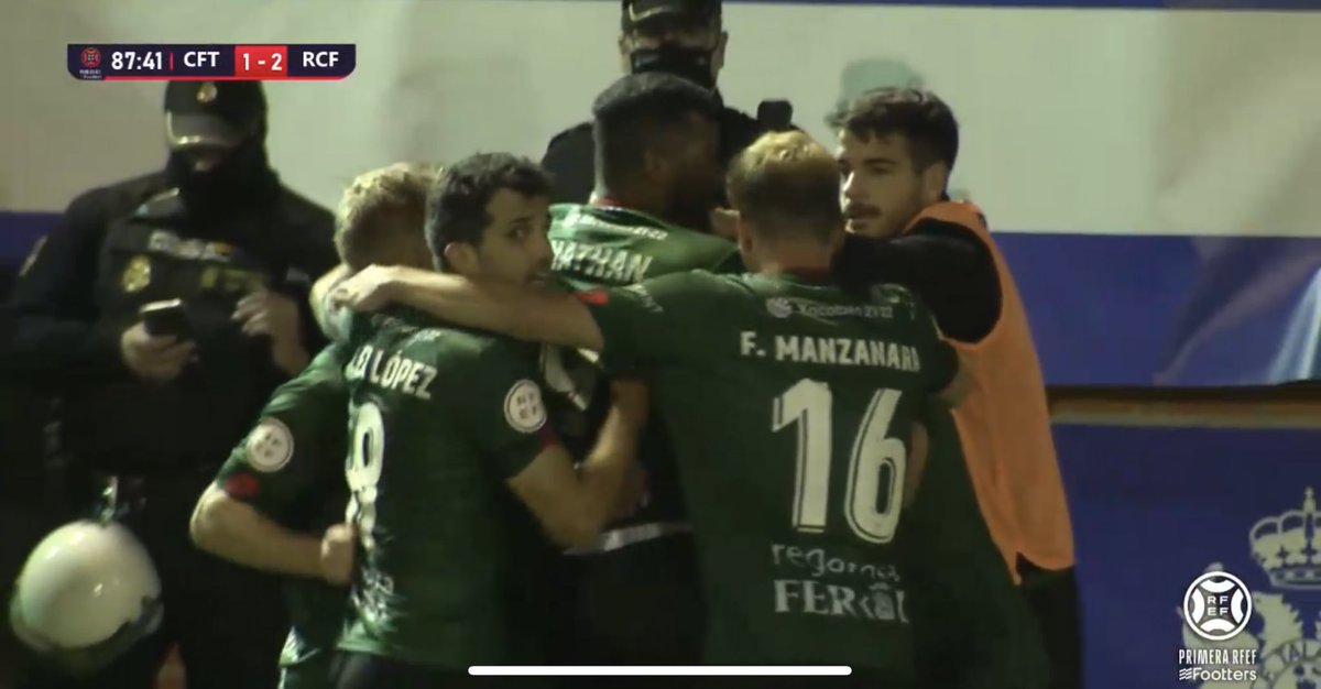 Espectacular rendimiento del <a href="/racingferrolsad/">Racing Club Ferrol</a> como visitante donde ha sumado 12 de los últimos 12 puntos. Iñigo Alayeto, que llevaba 1 minuto en el terreno de juego, da la victoria a los gallegos que se colocan  a 3 ptos del play off.
✅Son el mejor visitante del G1.