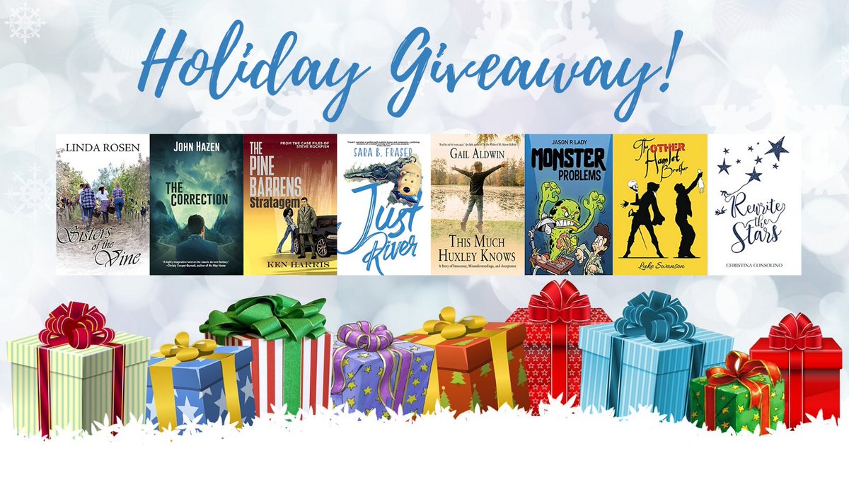 Want to treat your family to some fun this holiday season? Enter to win an 8-book #giveaway! Contest open from Nov 14 til noon ET on Dec 14! ‘Tis the season to give the gift of #reading!

Enter now! forms.gle/aSNz7brysQ1vYA…

#booktwt #bibliophile #IARTG #books #free #BookGiveaway