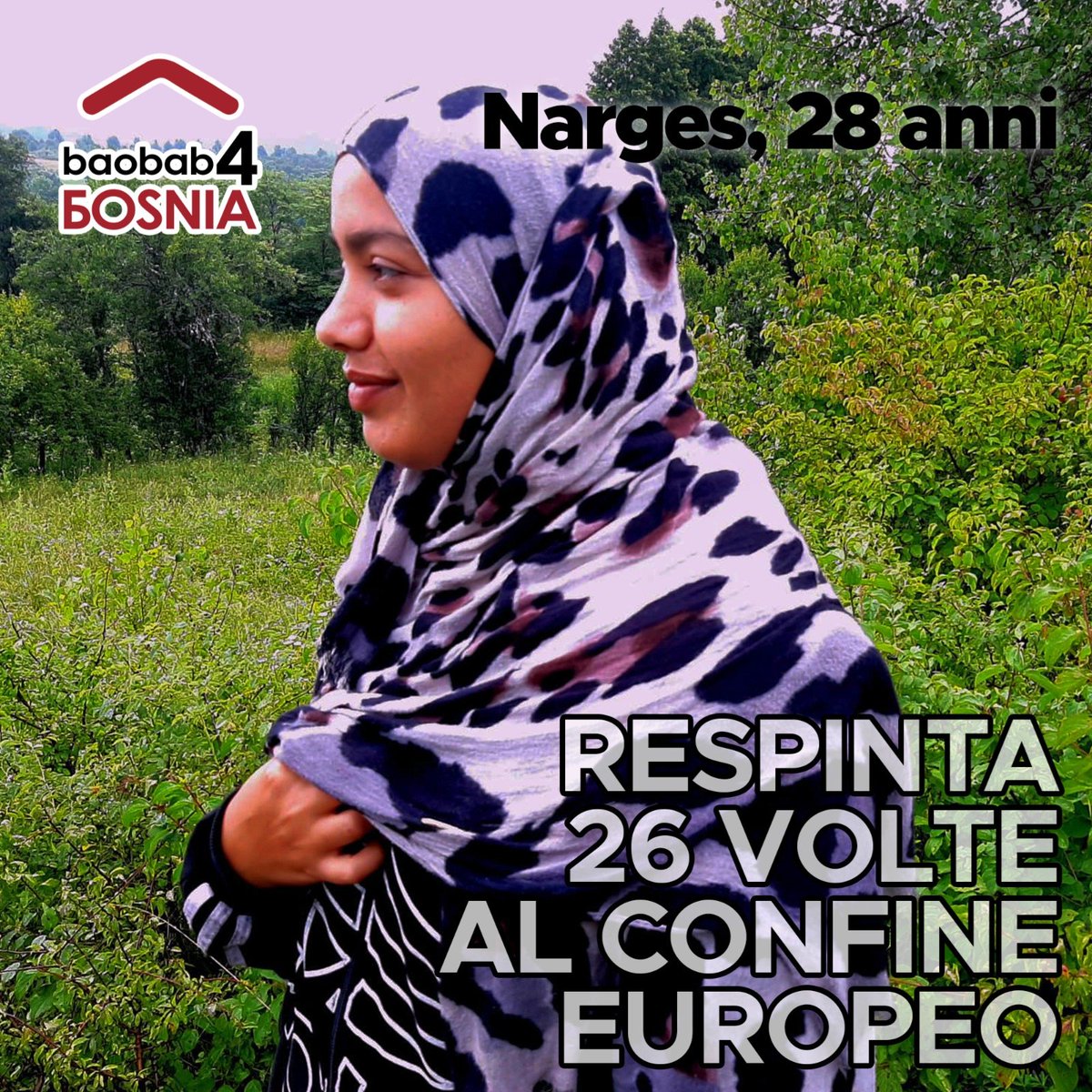 BaobabExp's tweet photo. Ecco i volti dell'Europa,
l'Europa che respinge i profughi afgani in fuga dalla persecuzione talebana.

Prendetevi 5 minuti e guardateli tutti, uno per uno. 

Dal confine europeo tra Bosnia-Erzegovina e Croazia

https://t.co/h9ot9EqzTQ

#Talibans #Afghanistan https://t.co/11yZPjddAq