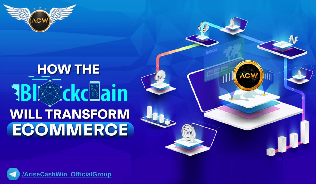CoinArise's tweet photo. How Blockchain Disrupts Ecommerce Industry and ACW’s Contribution
Blockchain is one of the most important technologies of the last decade.

#arisecashwin #acw #tokens #cryptocurrency #dogecoim #ShibaCoin #Bitcoin @elonmusk https://t.co/UKKGAzyh0h