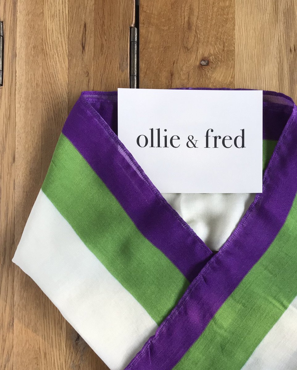 ollieandfred's tweet photo. 💜🤍💚GIVEAWAY! 💚🤍💜
⁠
Win one of my suffragette scarves! 

RT this tweet and follow me on Twitter! Tag in two friends. 

The winner will be chosen on Friday 19th November. 

#giveaway #competition #contest #win #winner #prize #prizes #entertowin 

https://t.co/2BuLJ8copR https://t.co/5q2C167rxK