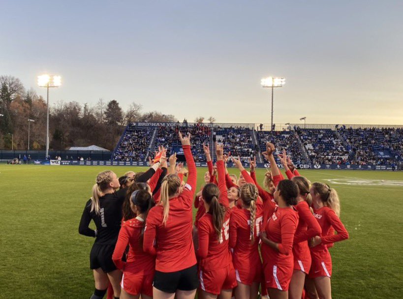 UNMLoboWSoccer's tweet photo. And so 2021 comes to an end for this record shattering team.   

10-2-1 in the Spring 
14-5-2 in the Fall.  
3 Trophies🏆
2 NCAA Appearances🥳
3.8 Team GPA 
1 loss in 13 home games (best fans)

Proud to represent New Mexico and have felt the love and support all year❤️

#GoLobos https://t.co/7ShtGlxR8b