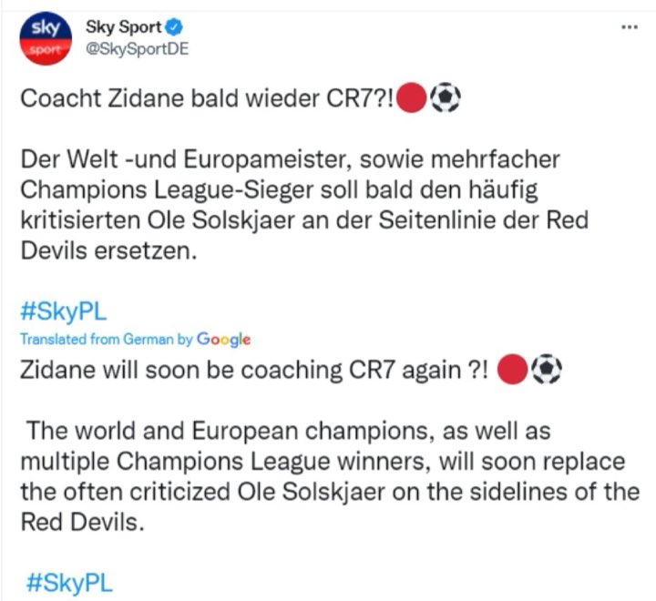 terryflewers's tweet photo. @Eric6637704280 @SkySportDE That tweeted it out stand alone, they must feel there is something in it. https://t.co/flKQICQlnB