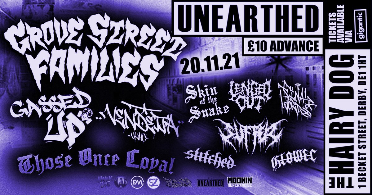 Derby alongside @GSF1992 and more next weekend 🤝