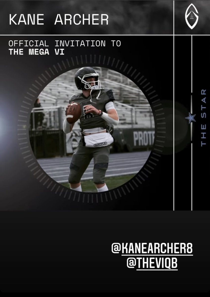 KaneArcher9's tweet photo. Mega VI Showcase at the Star Jan 28-30th @TheSHOWByNXGN @BWILLnfl @tctabler @GWDFootball https://t.co/qyshuItlGU