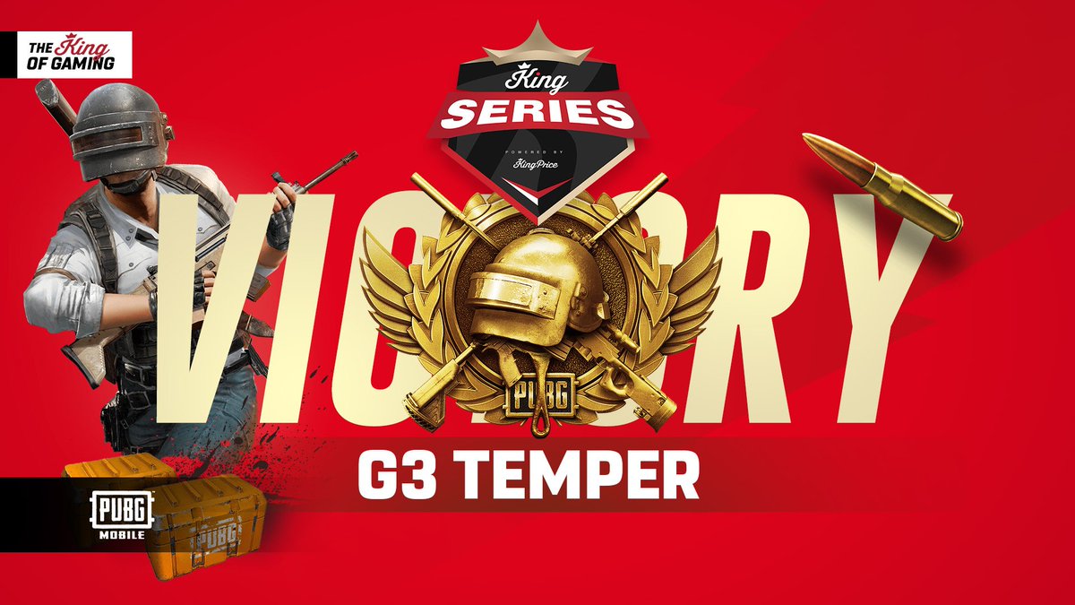Mettlestate's tweet photo. And G3 Temper takes the winner winner chicken dinner tonight for the PUBGM SUPER CUP, powered by @KingPriceIns 👑🏆🥇🔥🍗🐓
GGs to all the teams who participated today👏 And thank you to @DKZA_Gaming for keeping us on the edge of our seats🔥
#KingSeries #TheKingOfGaming #PUBGM https://t.co/vbFAJQGiA3