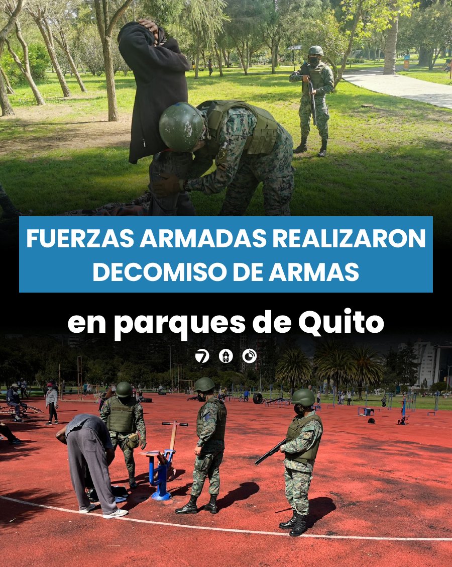 el_telegrafo's tweet photo. #Actualidad | Hubo presencia militar en parques de Quito como parte de un operativo de seguridad: https://t.co/wPYVuyIRqH https://t.co/NEMHDk31nk