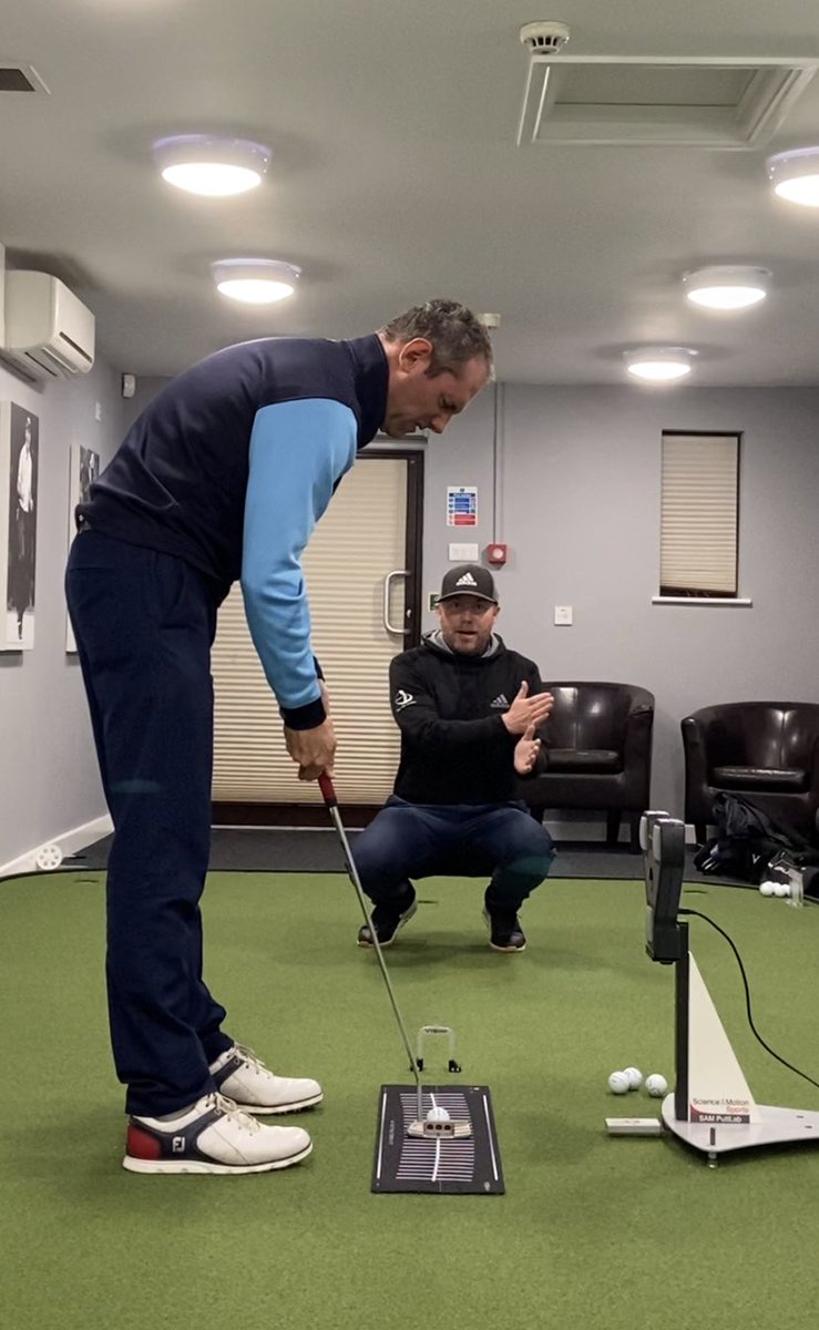 LeeHayward9's tweet image. Some great work with my players this weekend in the @spgolfacademy putting studio using @VisioPutting @SAM_Sports putting matters players so let’s get it going 💪🏼💪🏼🤛🏻
#puttingmatters 
#knowyourtendencies 
@broomemanorgolf @wiltshire_golf @BroomeManor