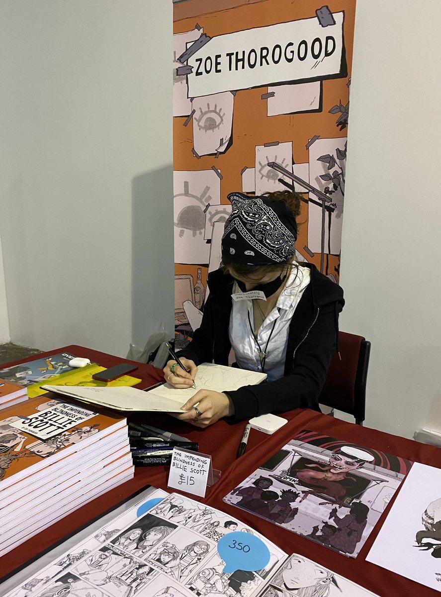 Thought Bubble is over! Thanks to everyone who visited us and our lovely creators: <a href="/kbaczynski/">Kristyna Baczynski</a>, @T_J_Bird, <a href="/zoethorogood/">Zoe Thorogood</a>…