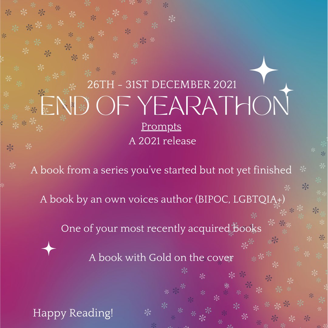 End of Yearathon ✨ tweet media