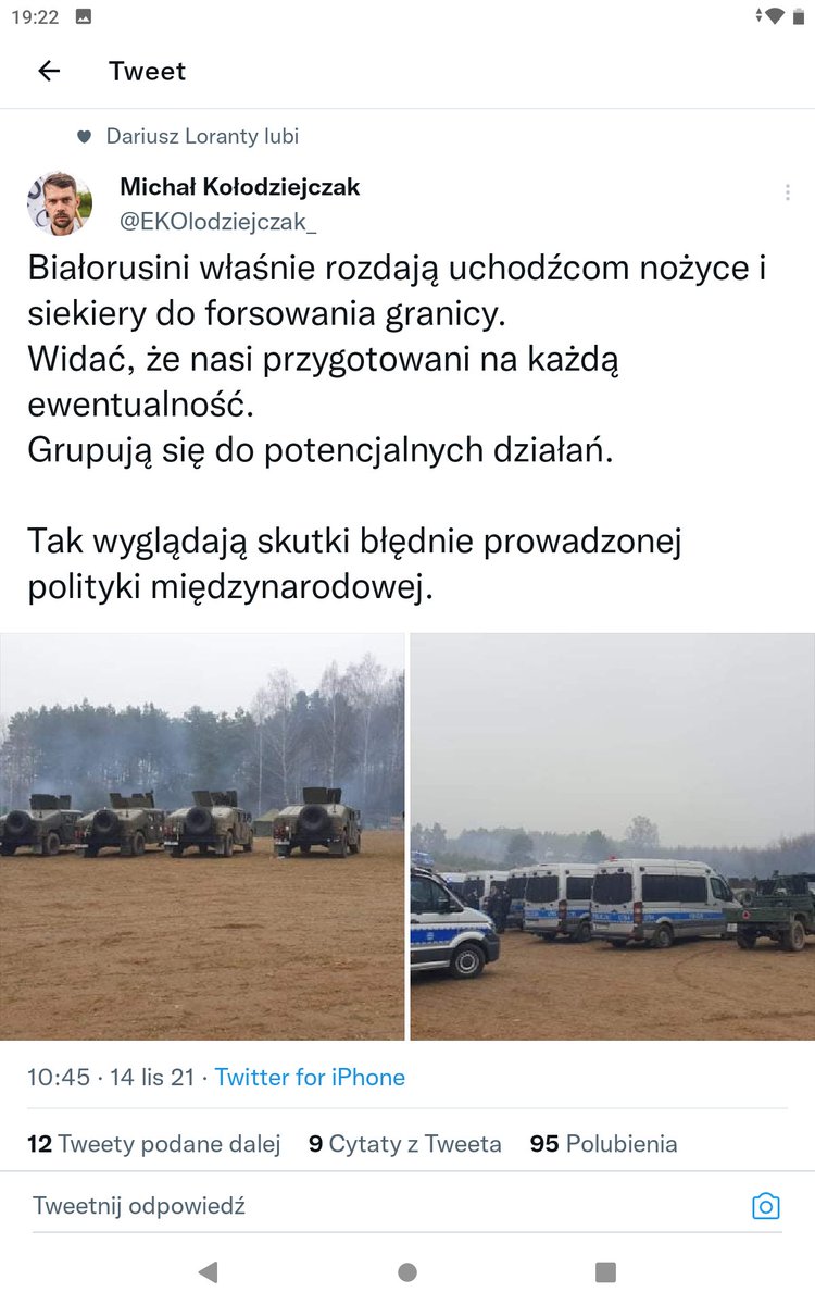 Michał znawca taktyki i dyplomacji😁 zajmij się swoim gospodarstwem, obronność zostaw profesjonalistom. Tak poważnie do wyprowadź kury szczać.