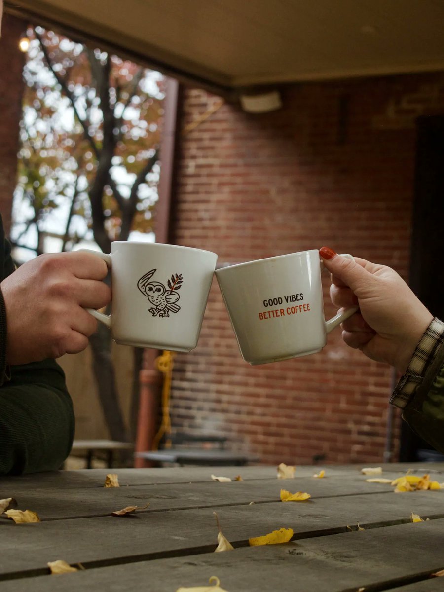 New coffee mugs hit our merch shelves this past Friday, did you grab one?? 
#cheers