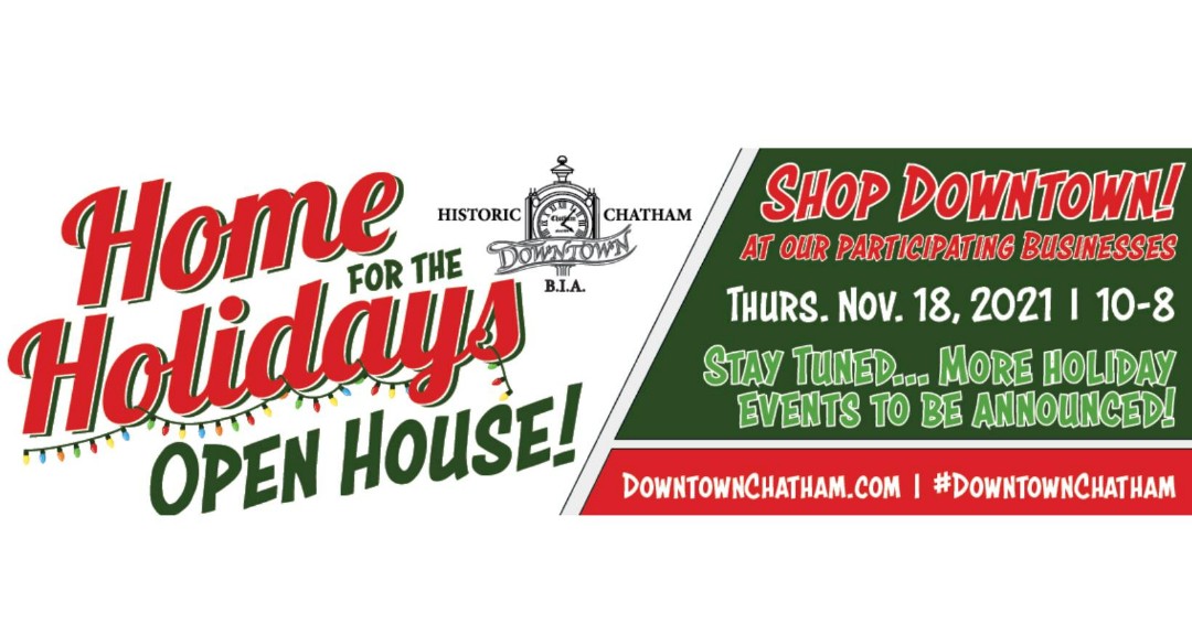 Get a head start on all of your holiday gift-giving by visiting Downtown Chatham #CKont and exploring the Home for the Holidays Open House Nov. 18th 10am-8pm

#VisitCK #SeeYouinCK <a href="/LivingCK/">LivingCK</a>