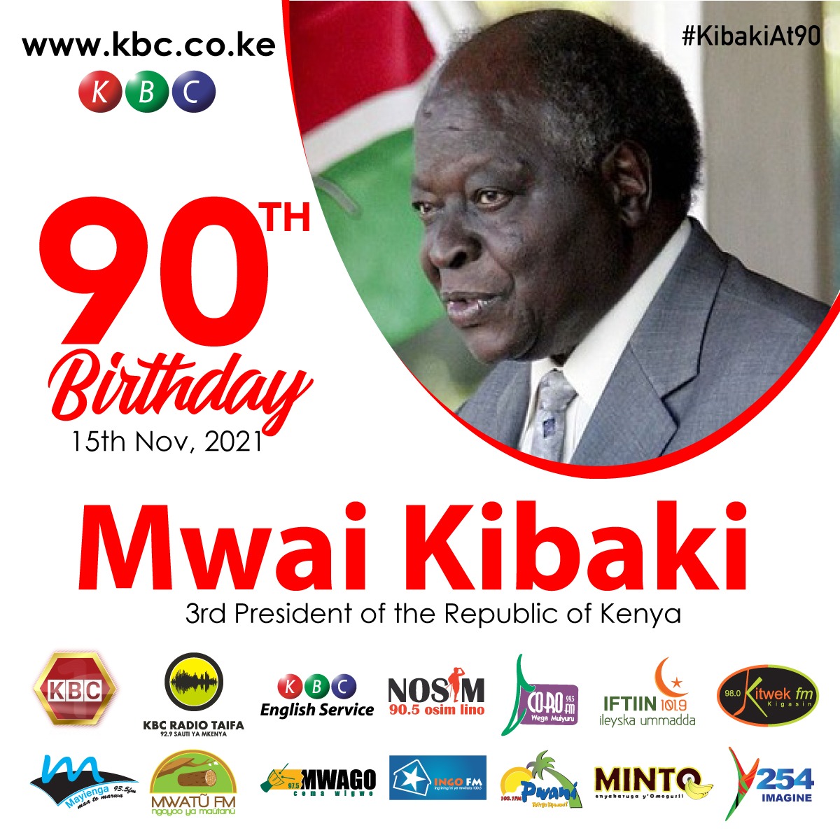 Happy Birthday President Mwai Kibaki 