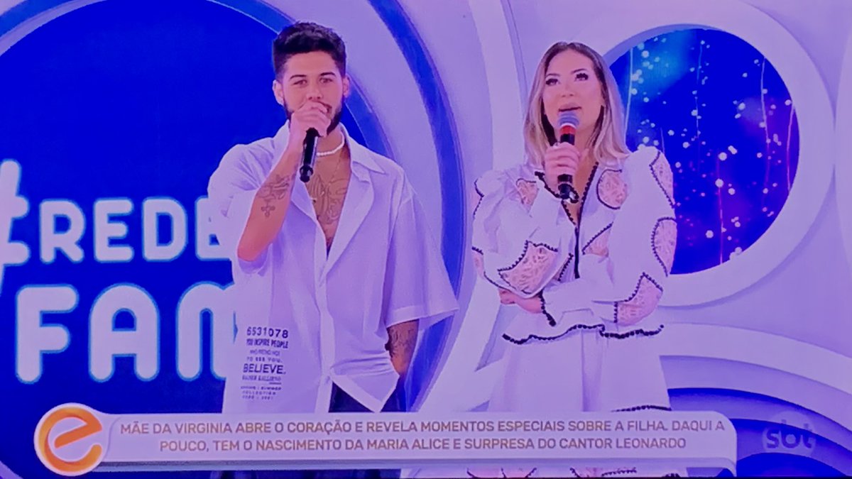 eduardolevi__'s tweet photo. Gente o @zefelipecantor e a Virgínia formam um casal muito fofo né não? Ooown ❤️❤️ @Eliana #programaEliana #RededaFama #Eliana #zefelipe https://t.co/mbAblx2LkI