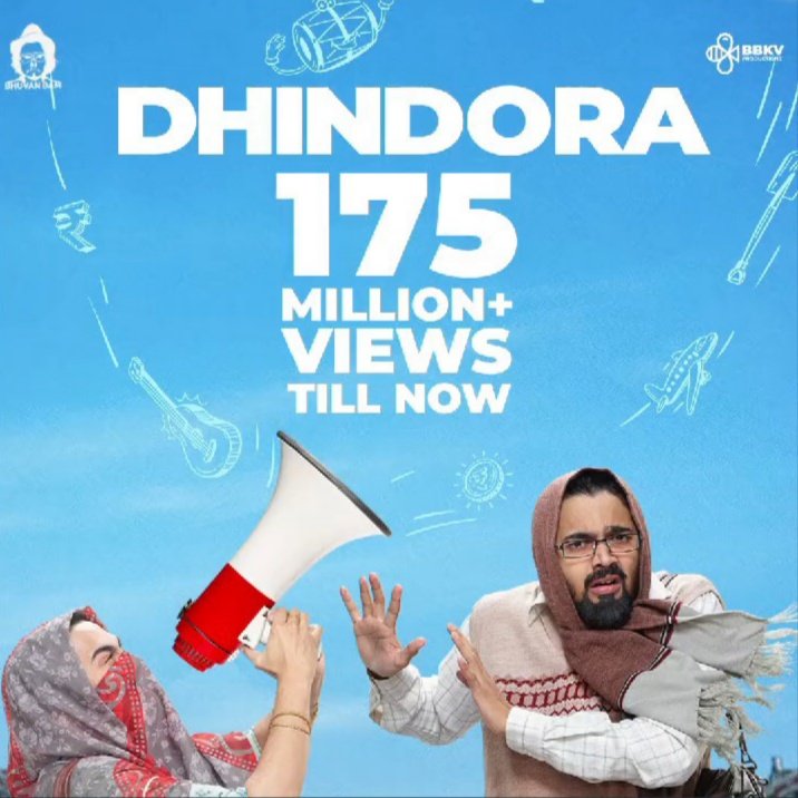 CarryMinatiFa17's tweet photo. Har taraf dhindora hi dhindora hoga multi talented @Bhuvan_Bam  bhai bahut bahut badhai 175 millions ke liye ! #BhuvanBamkaDhindora #bbkiVines
#Dhindora @Bhuvan_Bam @Rohitonweb https://t.co/H6veEat3YZ