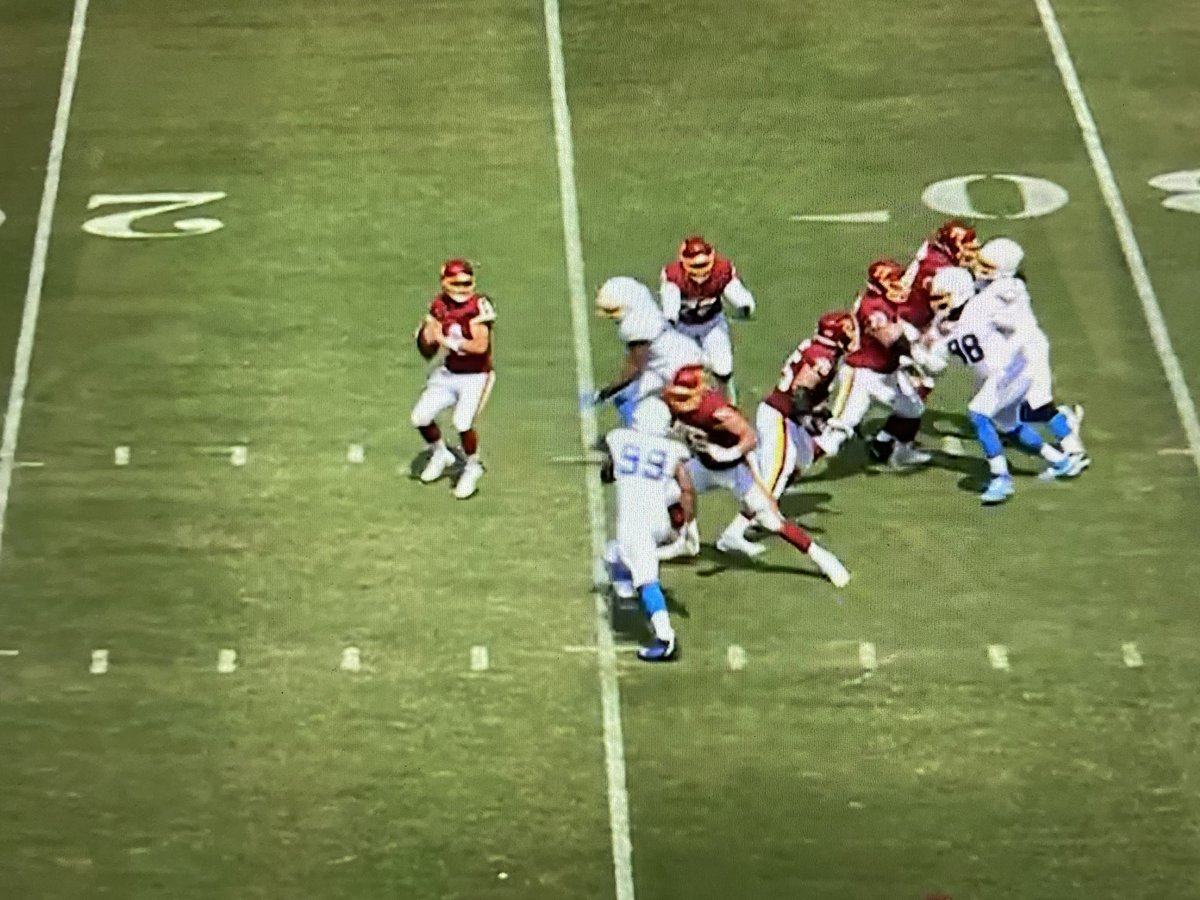michaelpinRVA's tweet photo. Chase Young, Ryan Fitzpatrick and Alex Smith - all injured within 10 yards of the same spot on the west side of FedEx Field. https://t.co/IJG58WKn6D