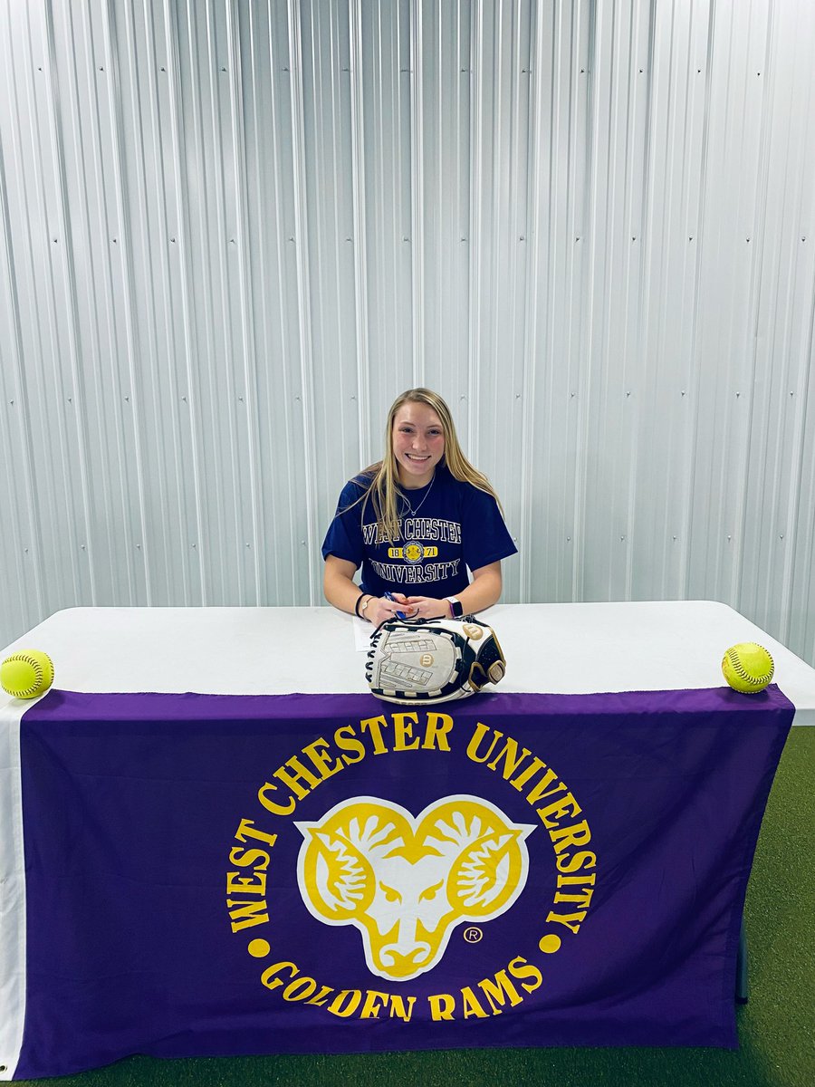 WestChesterSB's tweet photo. Introducing future Ram, Megan Wolfe!
Position: Utility 
Major: Exercise Science 
Why WCU: I am excited to experience the thriving health sciences programs at WCU and to play for one of the best programs in the country. 
Welcome to the RAMily, Megan!🤟🏻 https://t.co/E9hGM2zGIo