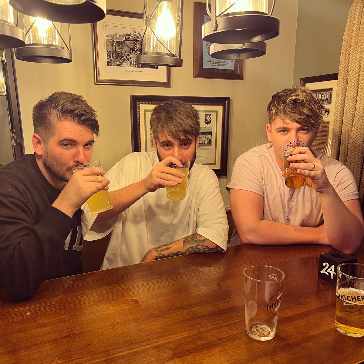 the boys are back in town 🍻