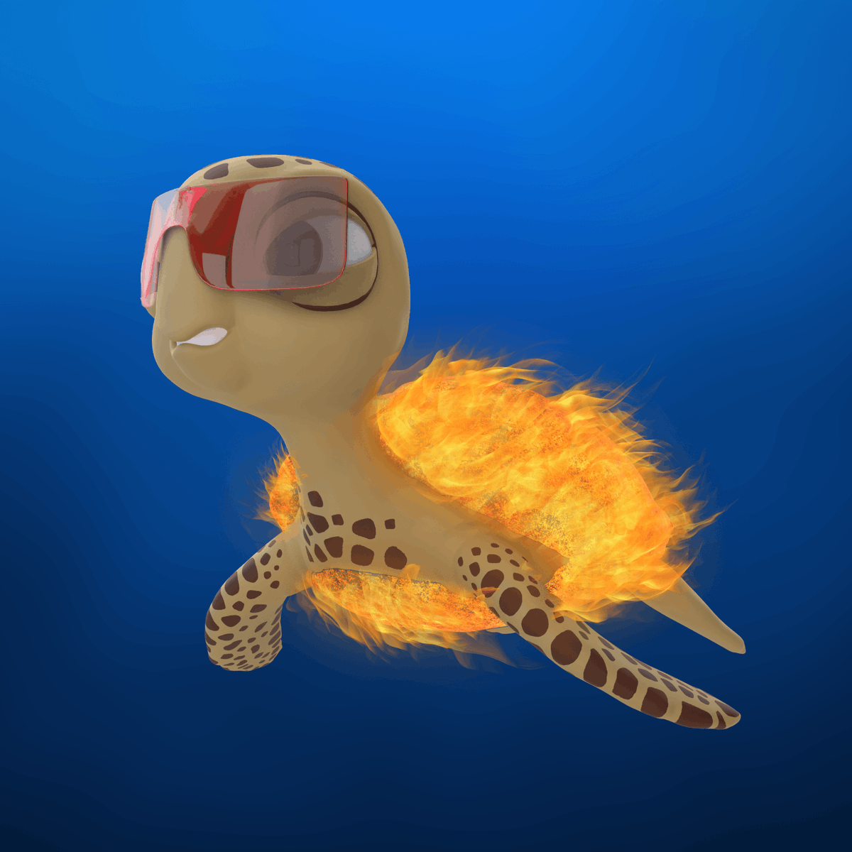 ethlantis's tweet photo. Our turtles are on FIRE, literally 🐢🍸

#nft #eth #Ethereum #ethlantis #nftcollectors #NFTCommunity #nftart https://t.co/fHt4flumwP