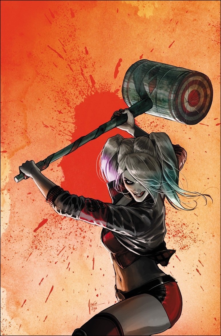 BestDcWomen's tweet photo. Harley Quinn by @mikeljanin https://t.co/ZACqZyQMYr