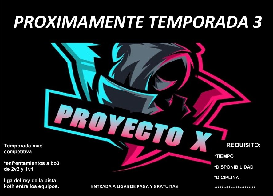 PROYECTOXCLAN's tweet photo. PROYECTO X, clan con competencias internas y próximamente con equipo competitivo,
Ven y forma parte de nuestro equipo
#ClashRoyale #clan #ClashRoyalensfw https://t.co/srK0aDzmNV