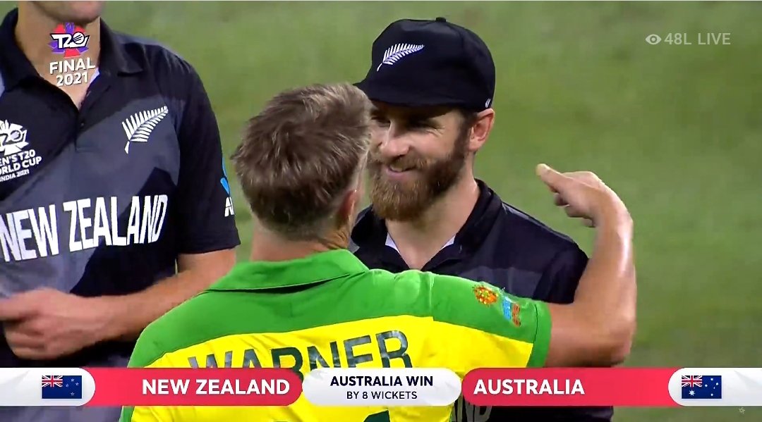 Wasim__Kumar's tweet photo. 💔again for Kane and the Kiwis
Well played @blackcapsnz 🔥

My heart goes out for this man
He plays,performs for his team everytime but couldn't make it and still smiling.
One of the best player in the world.
Hard luck Kiwis🇳🇿
@kane_s_w -The smiling assassin
#T20WorldCup #NZvAUS https://t.co/DeEy4lwBfi
