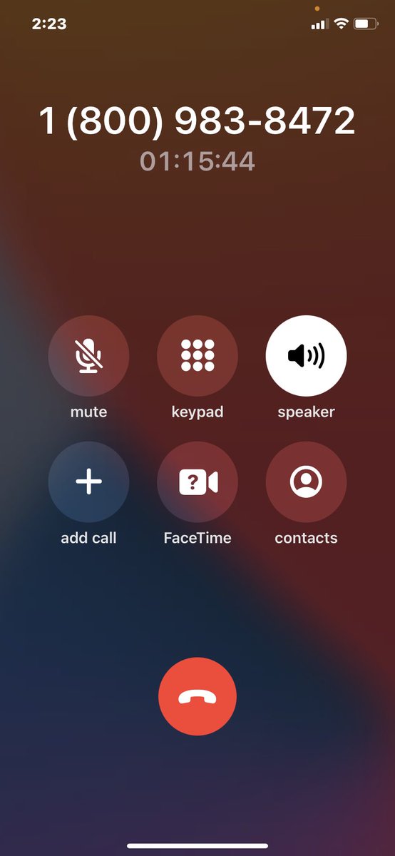 andriactv's tweet photo. Is the entire country on hold with #TDVISA?  I’ve been on hold for over an hour and 15 minutes and still holding. It’s no longer a game. I will not hang up or give up!!  #neversurrender https://t.co/s0Gbl0YyTd
