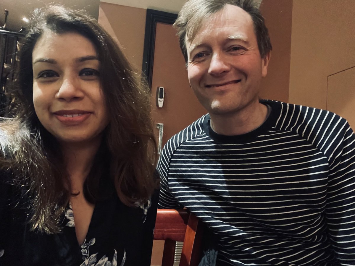 So nice to see Richard Ratcliffe today in West Hampstead. He’s in good spirits despite losing 12kgs!
He has another medical check up tomorrow. He told me Nazanin is relieved he’s eating again 🙏🏾
He’s eternally grateful for all the support he’s had from all of you. #freenazanin