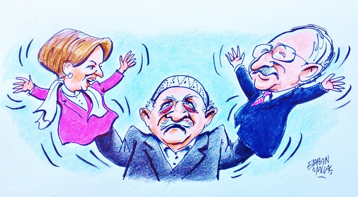 CHP ve İP fetönün tüm algı manipülasyon ve yalanlarının sözcüsü sanki kendileri değilmiş gibi birde milletin aklıyla alay edercesine fetönün siyasi ayağını soruyorlar. Siz zaten fetönün kulası olmuşsunuz gırtlağınıza kadarda batmışsınız çırpınıyorsunuzya. #FETÖyüKurtaramazsınız
